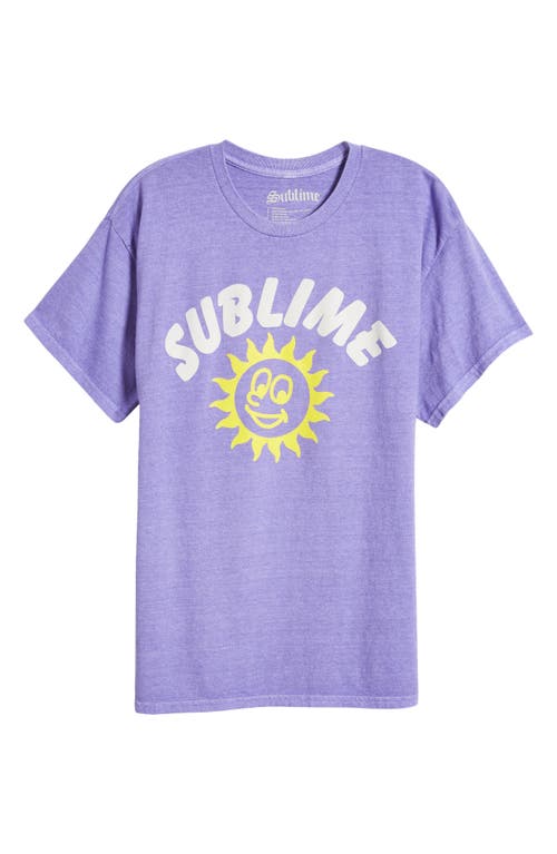 Shop Merch Traffic Sublime Pawn Shop Oversize Graphic T-shirt In Purple