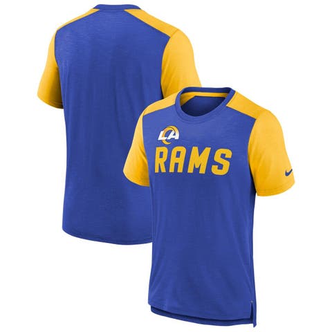 Nike Dri-FIT Infograph Lockup (NFL Los Angeles Rams) Men's Long-Sleeve T- Shirt (Royal) in 2023