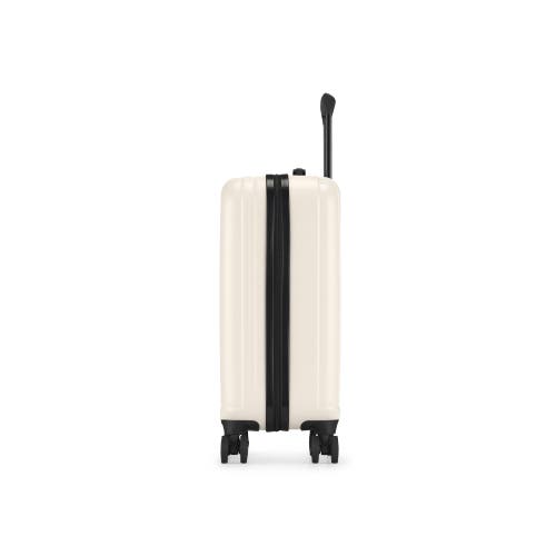 Bugatti The Classic 2 Piece Hardside Luggage Set With Expansion In Egret