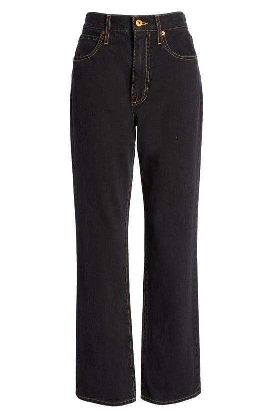 SLVRLAKE SLVRLAKE LONDON HIGH RISE STRAIGHT LEG JEANS 