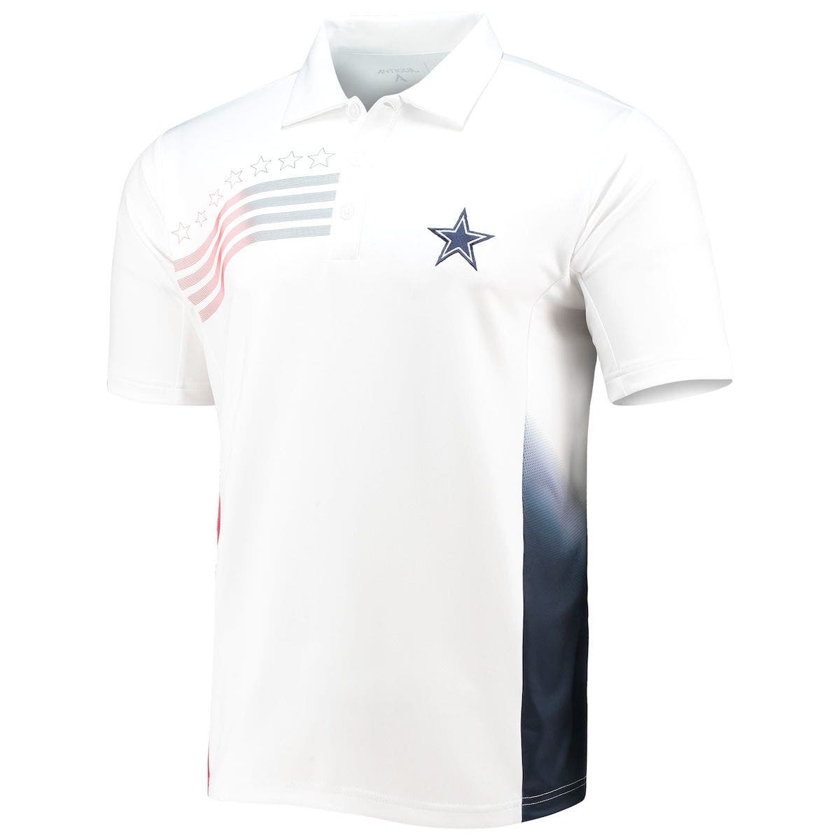 white dallas cowboys polo