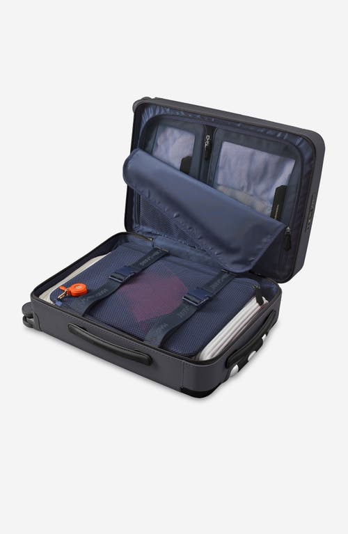 Shop Maison De Sabre Maison De Sabré The Carry On Suitcase In Graphite Caviar