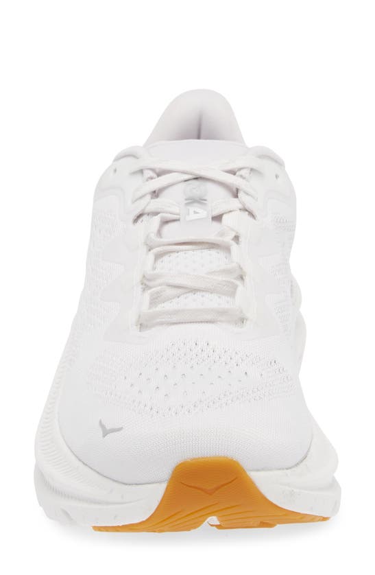 Hoka Women's Kawana 2 Low Top Trainer Sneakers In White / Nimbus Cloud