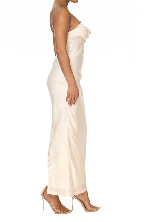 Shop Jluxlabel Visions Of You Satin Dress In White