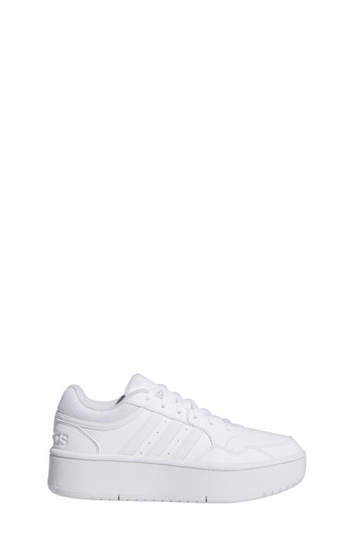 Shop Adidas Originals Adidas Kids' Hoops 3.0 Bold Sneaker In White/white/white