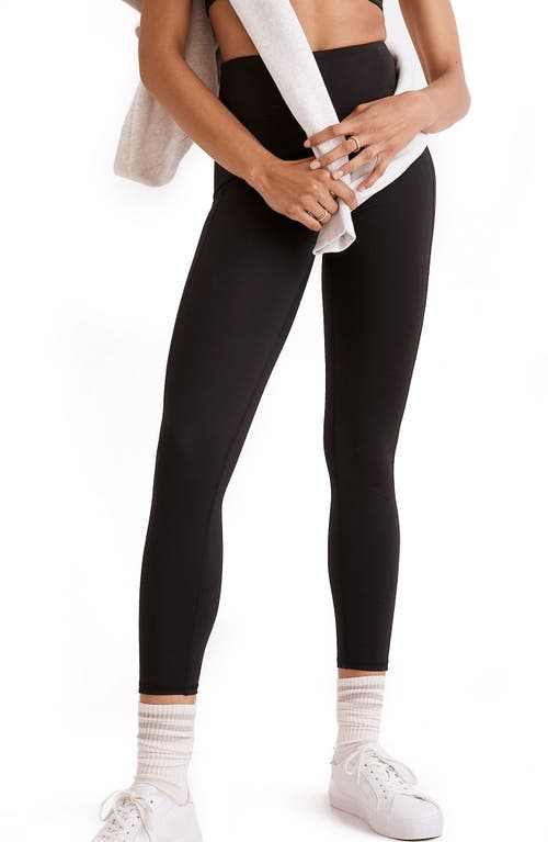 MWL Flex High Rise 25" Leggings in True Black at Nordstrom, Size Small