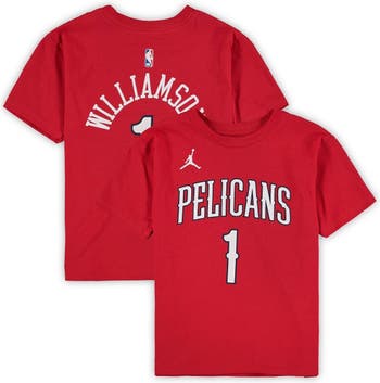 Preschool Zion Williamson White New Orleans Pelicans Logo 2021/22