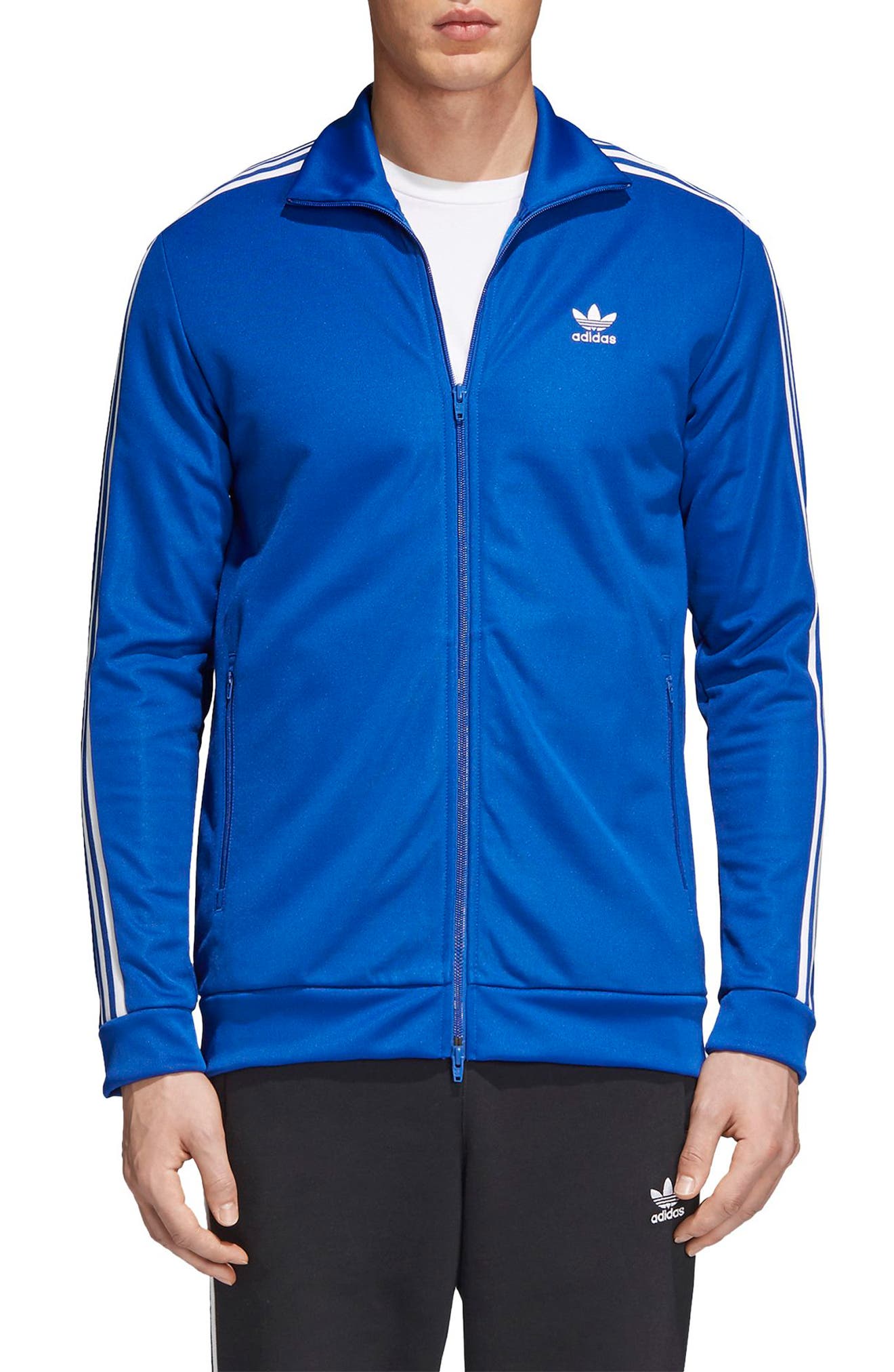 adidas beckenbauer sweatshirt blue