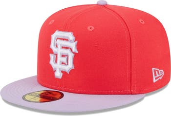New Era Light Blue/Neon Green San Francisco Giants Spring Color Two-Tone 59FIFTY Fitted Hat