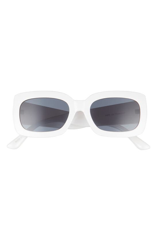 Bp. Rectangular Sunglasses In White