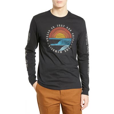 Hurley Core Pennant Graphic T-Shirt, Black