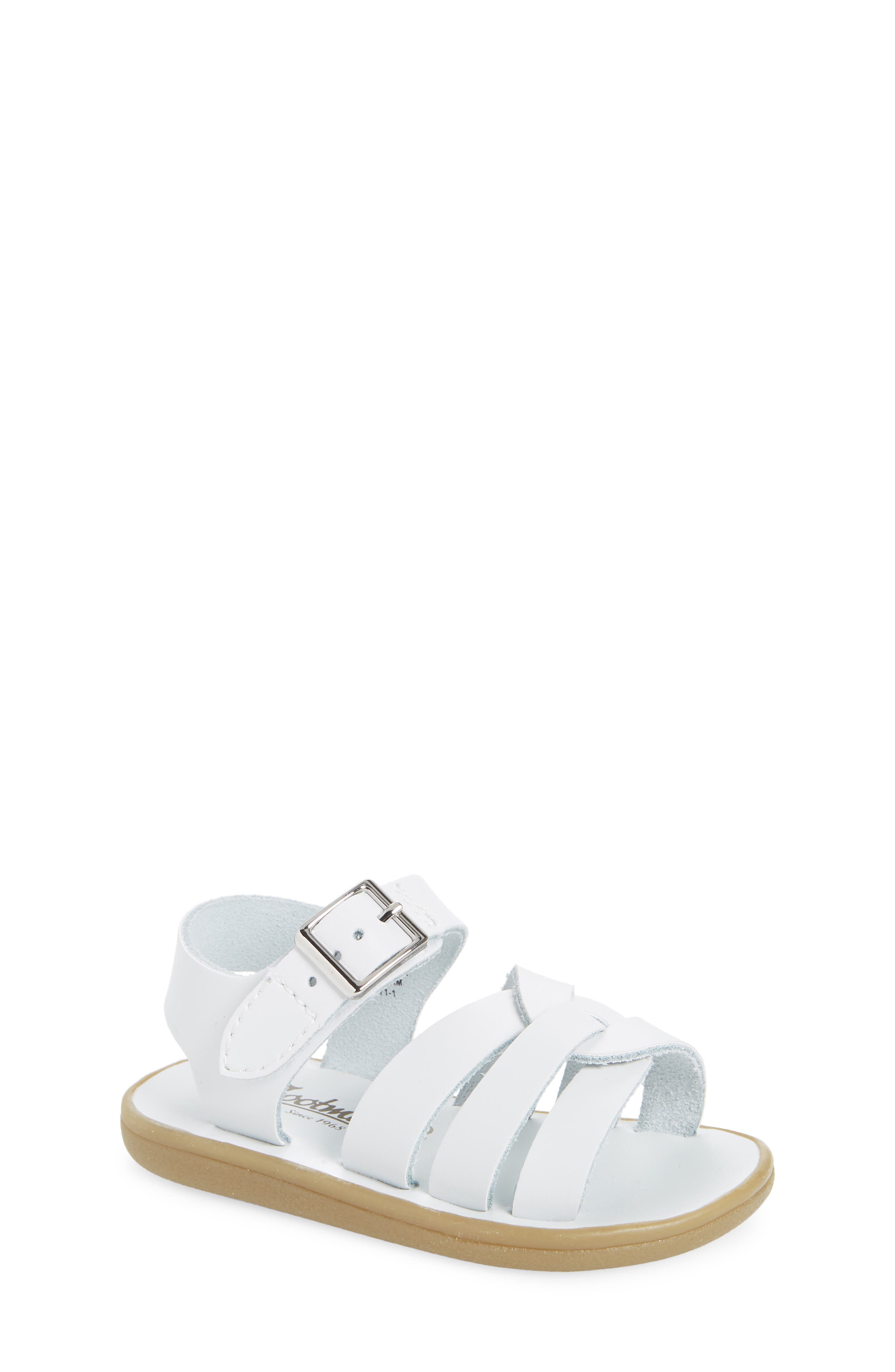 footmates white sandals