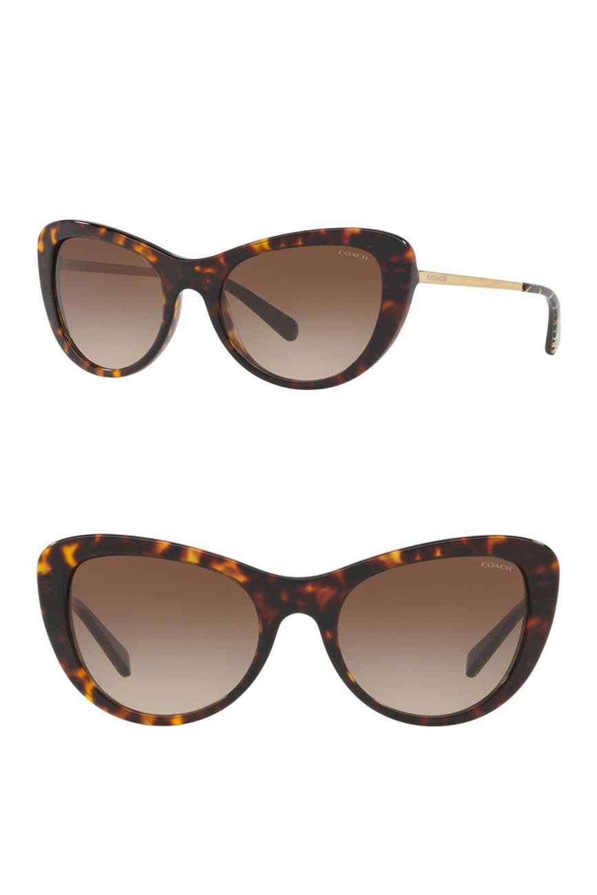 Coach 53mm Cat Eye Sunglasses Nordstrom Rack