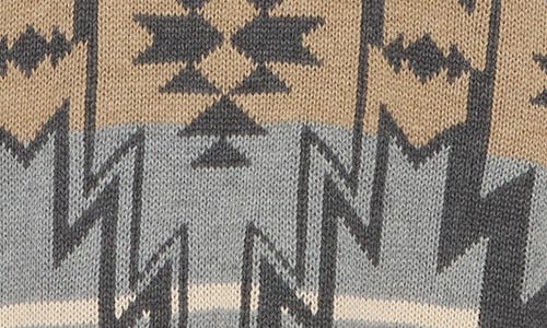 WEATHERPROOF WEATHERPROOF® GEOMETRIC COTTON CREWNECK SWEATER