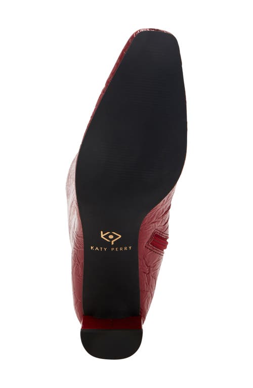 Shop Katy Perry The Wandering Knee High Boot In Crimson Red