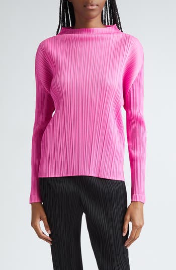 Pleats Please Issey Miyake Monthly Colors August Pleated Top | Nordstrom