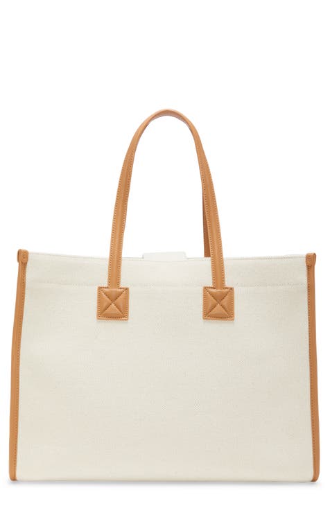 Clinique White Small Canvas TOTE BAG