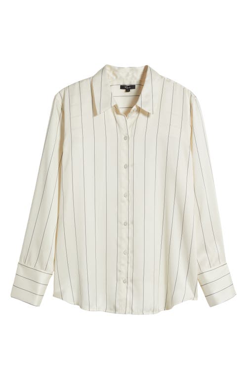 Shop Rails Saige Stripe Button-up Shirt In Brixton Stripe