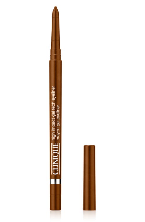 Shop Clinique High Impact Gel Tech Eyeliner In Bronze Glow