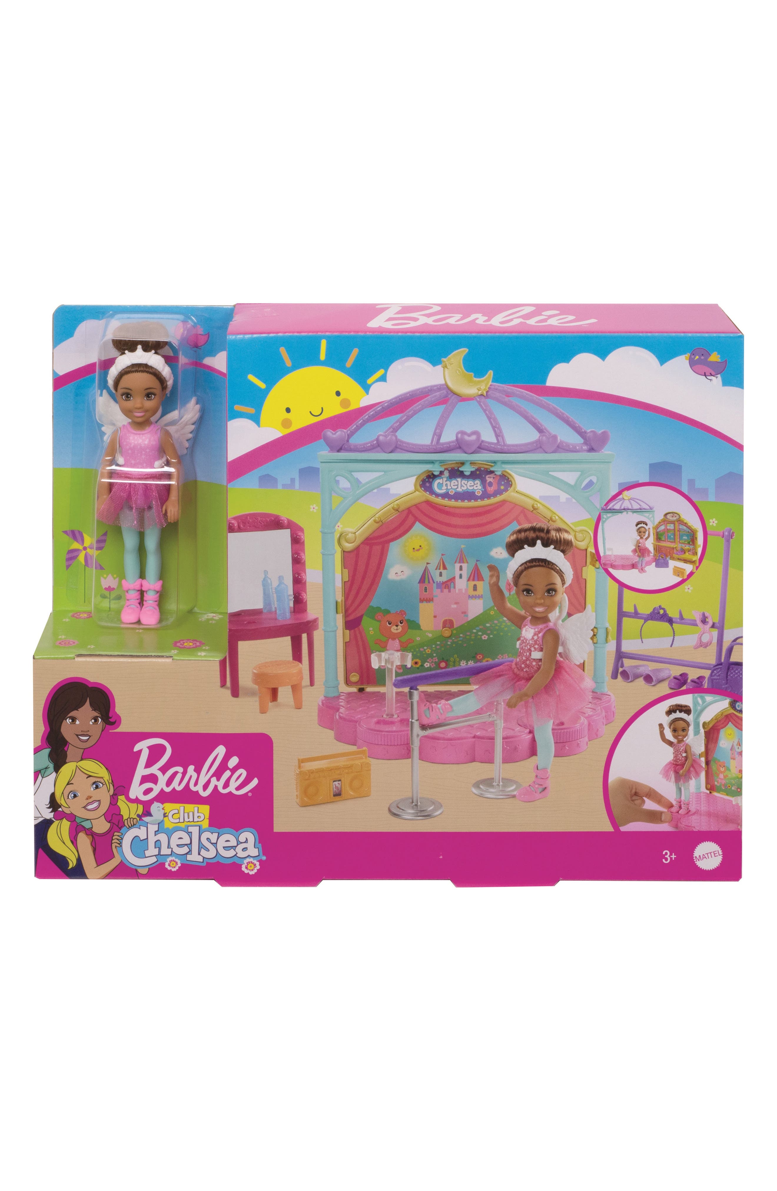 barbie club chelsea doll and playhouse