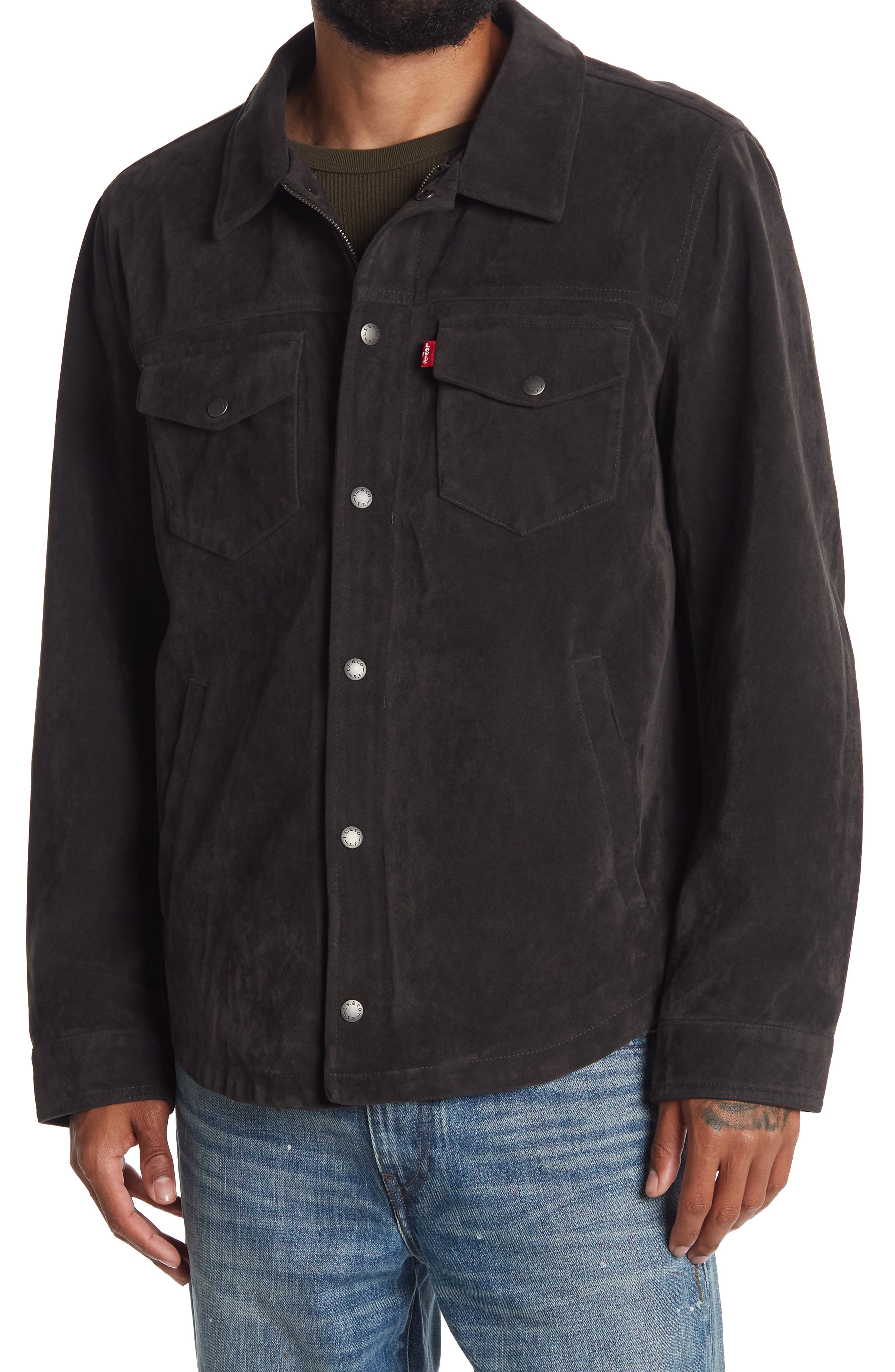 levis denim shirt jacket