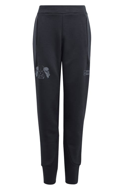 adidas x Star Wars Kids' Z. N.E. Sportswear Graphic Joggers in Black at Nordstrom