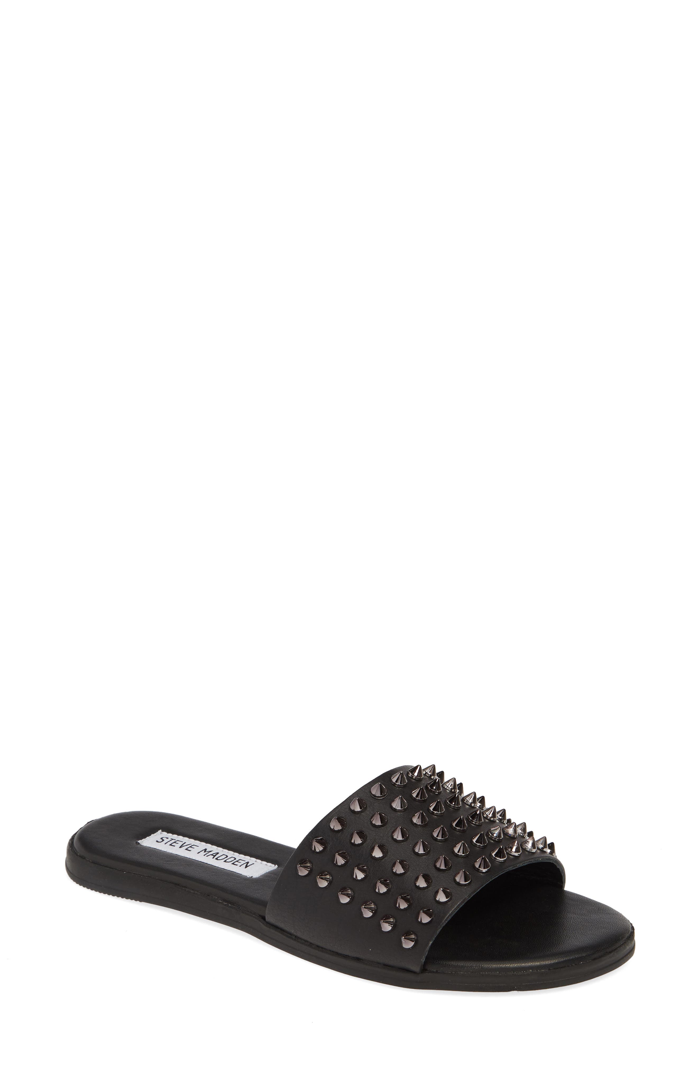 steve madden spike slides