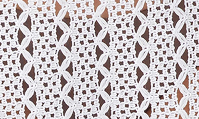 Shop O'neill Nina Sheer Cover-up Midi Dress In White
