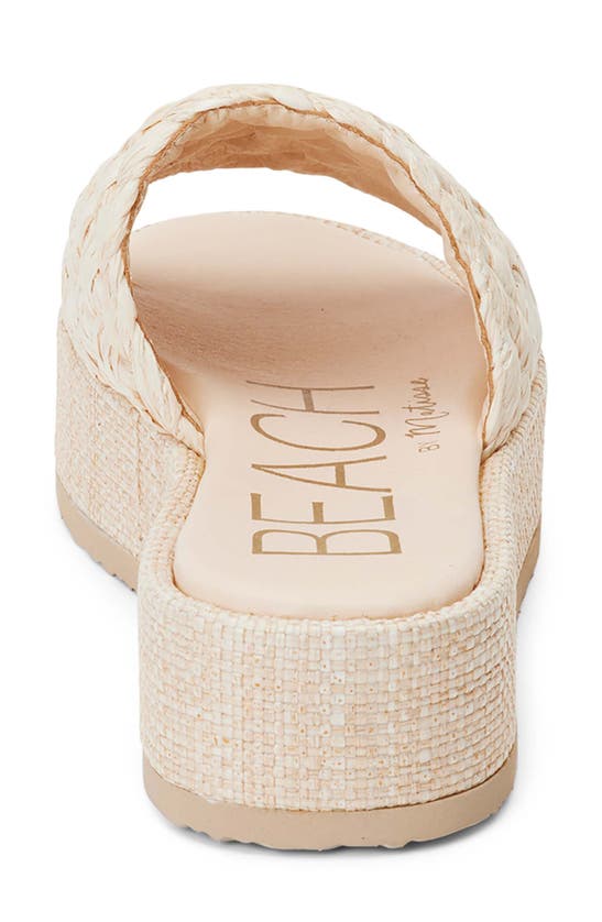 Shop Beach By Matisse Cairo Platform Sandal In Beige