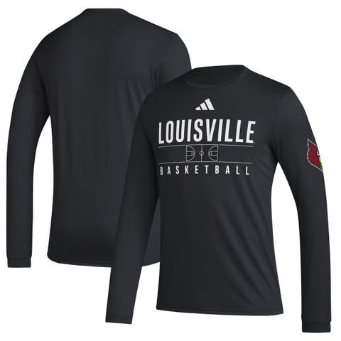 Men's Profile Red Louisville Cardinals Big & Tall Two-Hit Long Sleeve T-Shirt