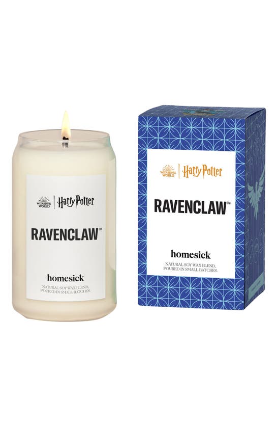 Homesick Harry Potter Ravenclaw Candle In White