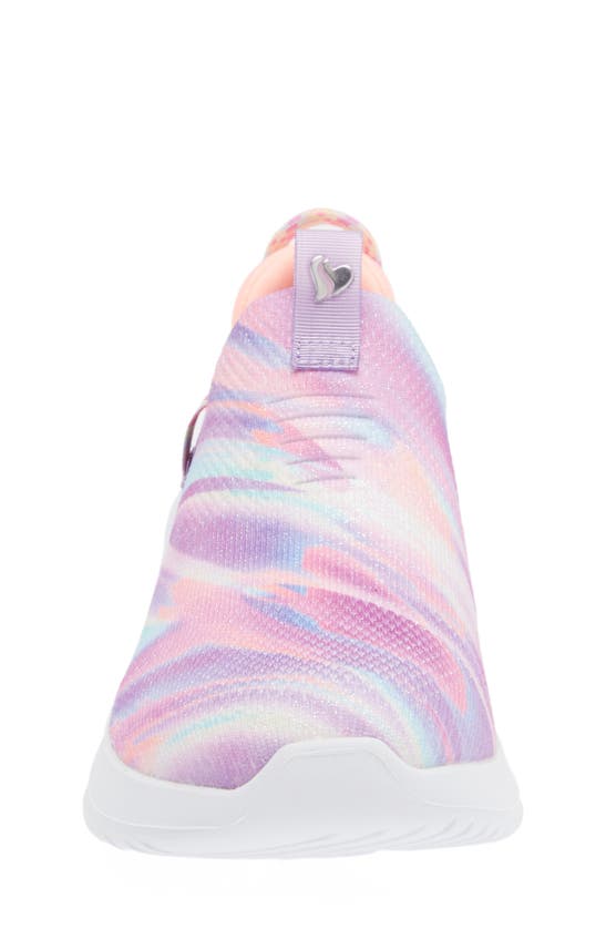 Shop Skechers Kids' Ultra Flex 3.0 Washable Slip-on Sneaker In Lavender/ Multi