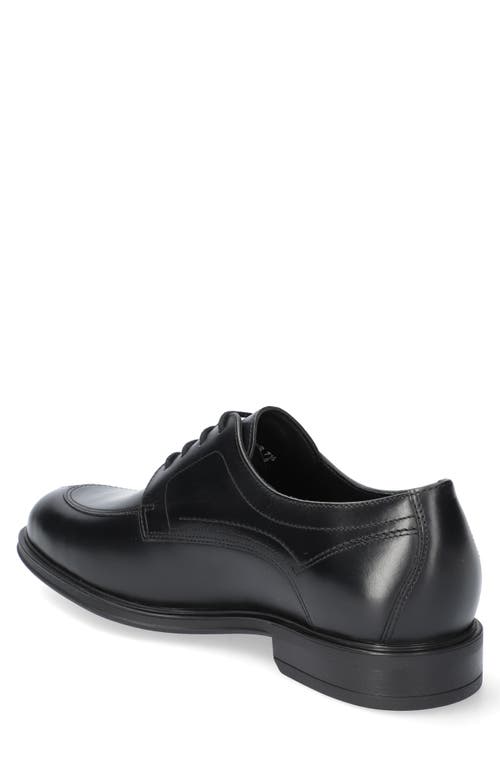 Mephisto Korey Apron Toe Derby In Black