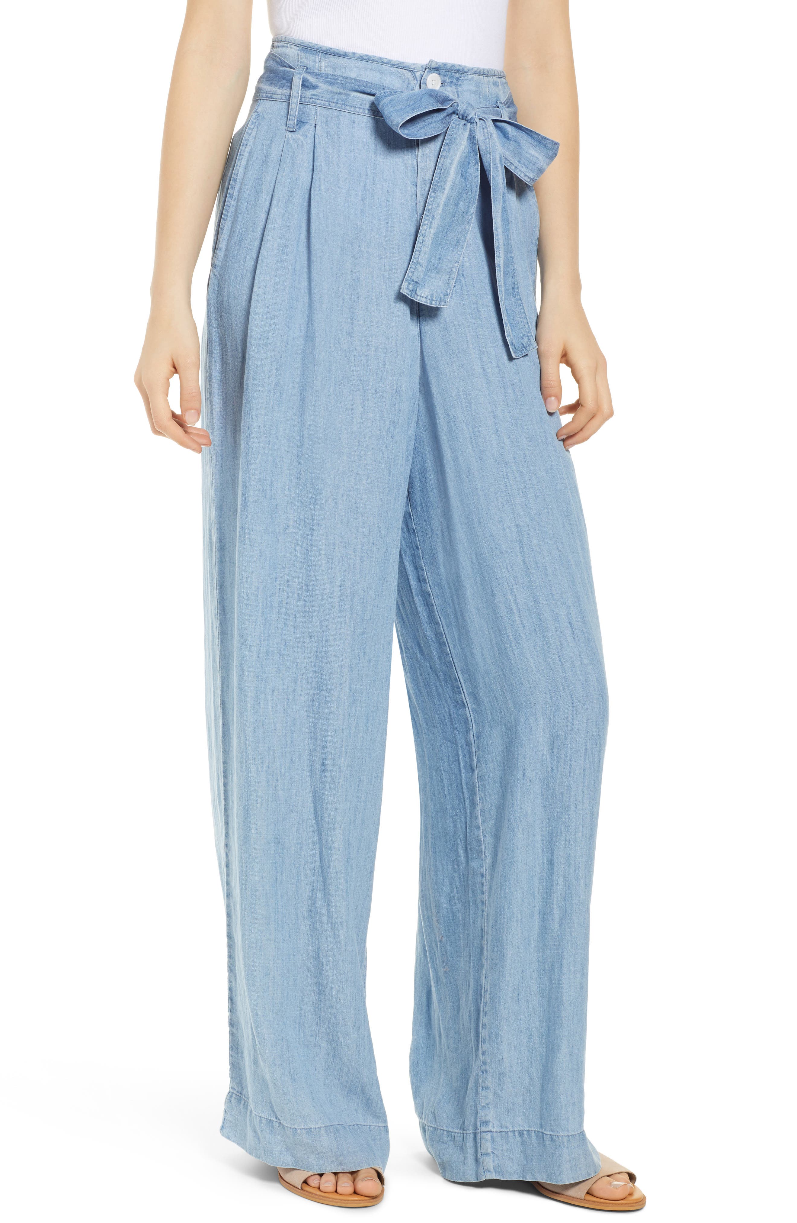 Rails Jess Paperbag Waist Pants, Blue