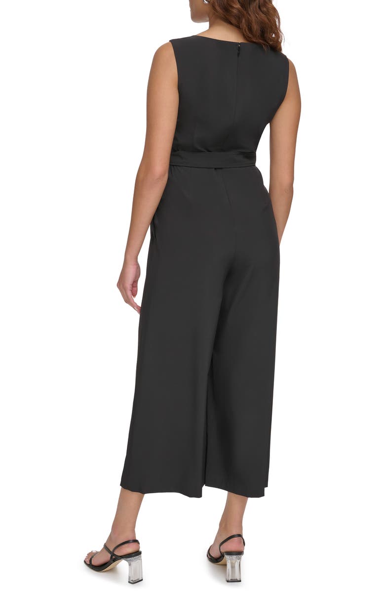Calvin Klein Commuter VNeck Cropped Jumpsuit Nordstromrack