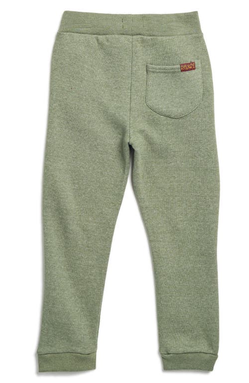7 For All Mankind Kids' Fleece Pullover & Joggers Set In Olive