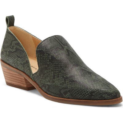 Lucky Brand Mahzan Bootie- Green