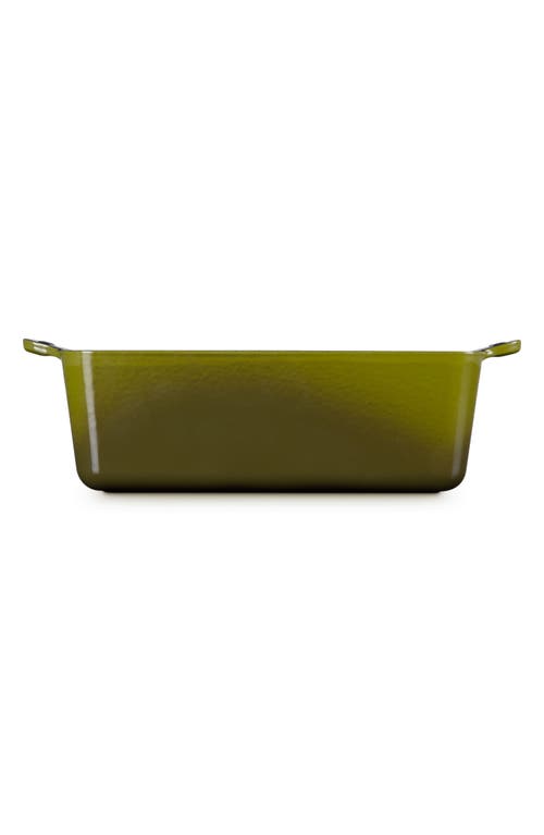 Le Creuset Cast Iron Loaf Pan In Olive