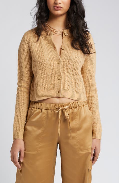 Women's Cotton Blend Cardigan Sweaters