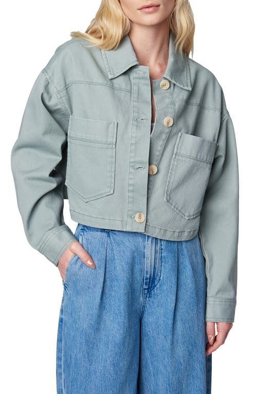 BLANKNYC Oversize Crop Cotton Jacket at Nordstrom,