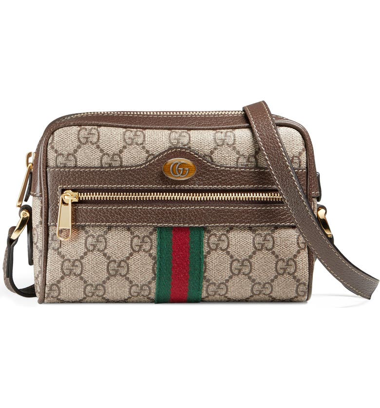 Gucci Ophidia Small GG Supreme Canvas Crossbody Bag | Nordstrom