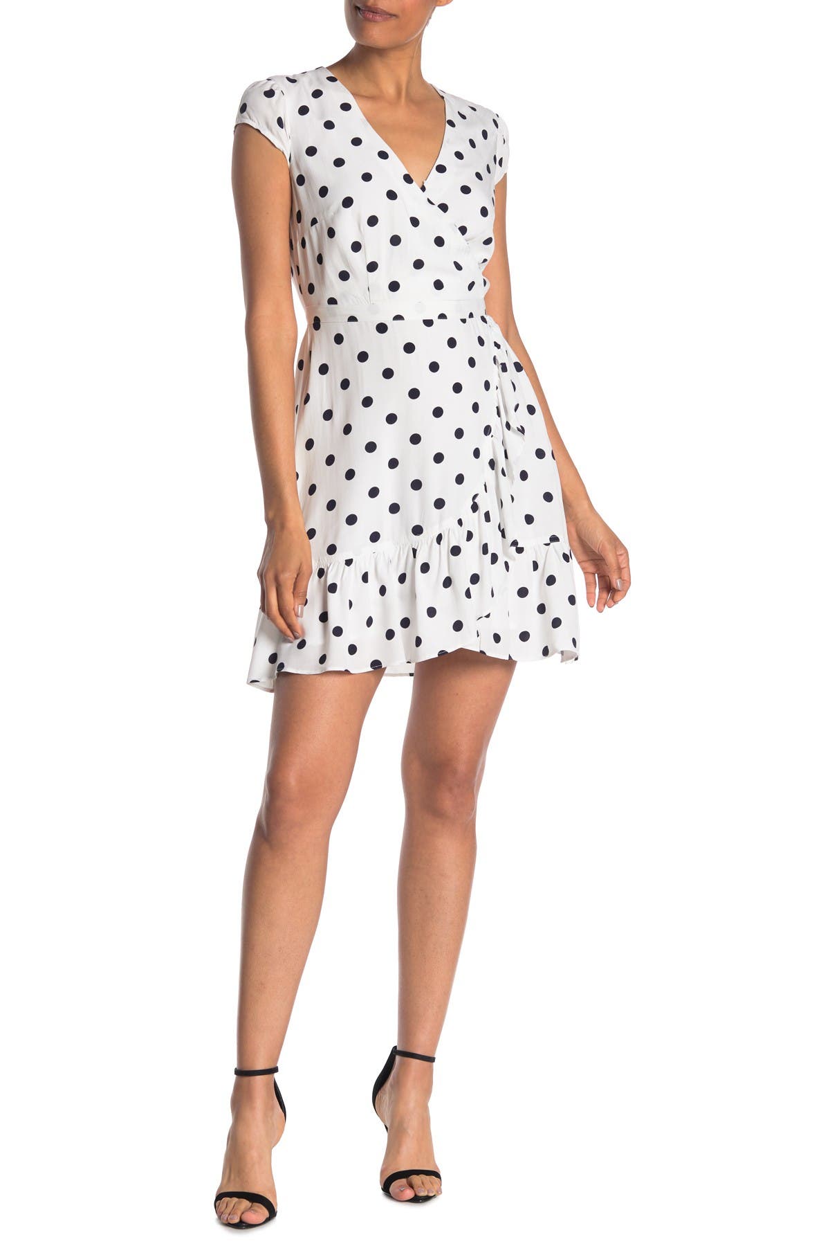 nordstrom polka dot dress