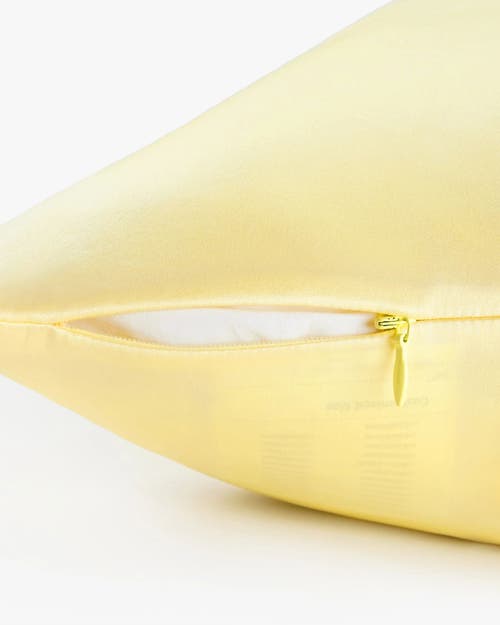 Lilysilk Lilyáurea® Non-colorants Golden Silk Pillowcase In Undyed Natural Golden