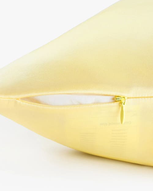 Shop Lilysilk Lilyáurea® Non-colorants Golden Silk Pillowcase In Undyed Natural Golden