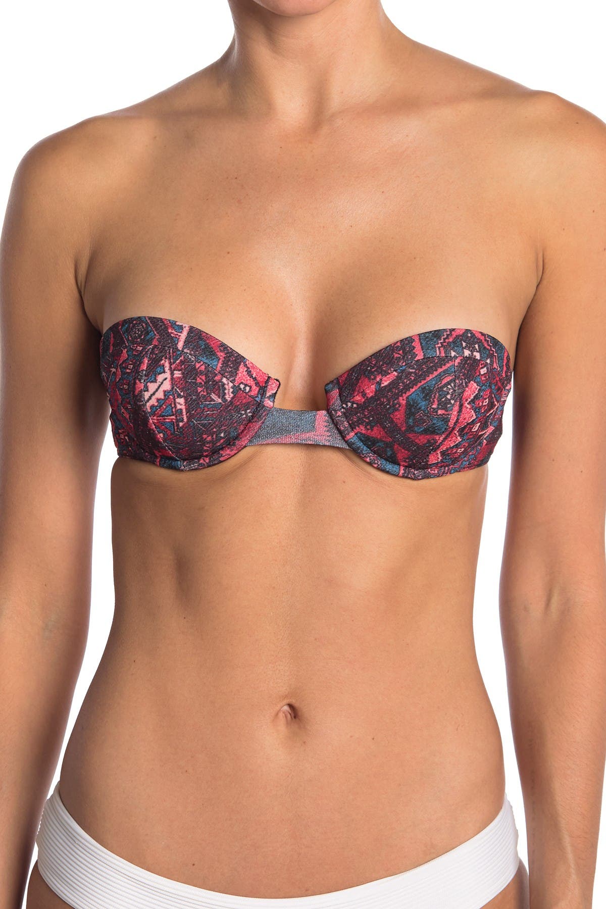 strapless underwire bikini