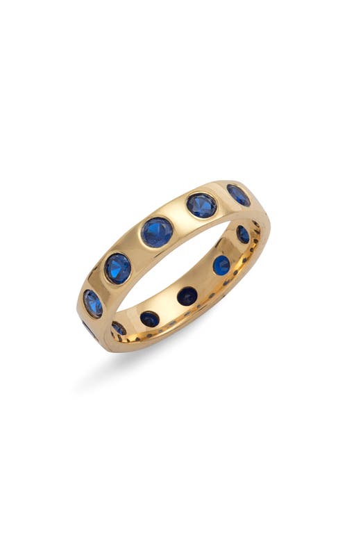 Cubic Zirconia Dot Ring in Gold