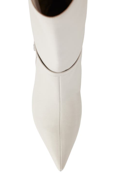 Karl Lagerfeld Paris Sharina Wedge Sneaker In Soft White