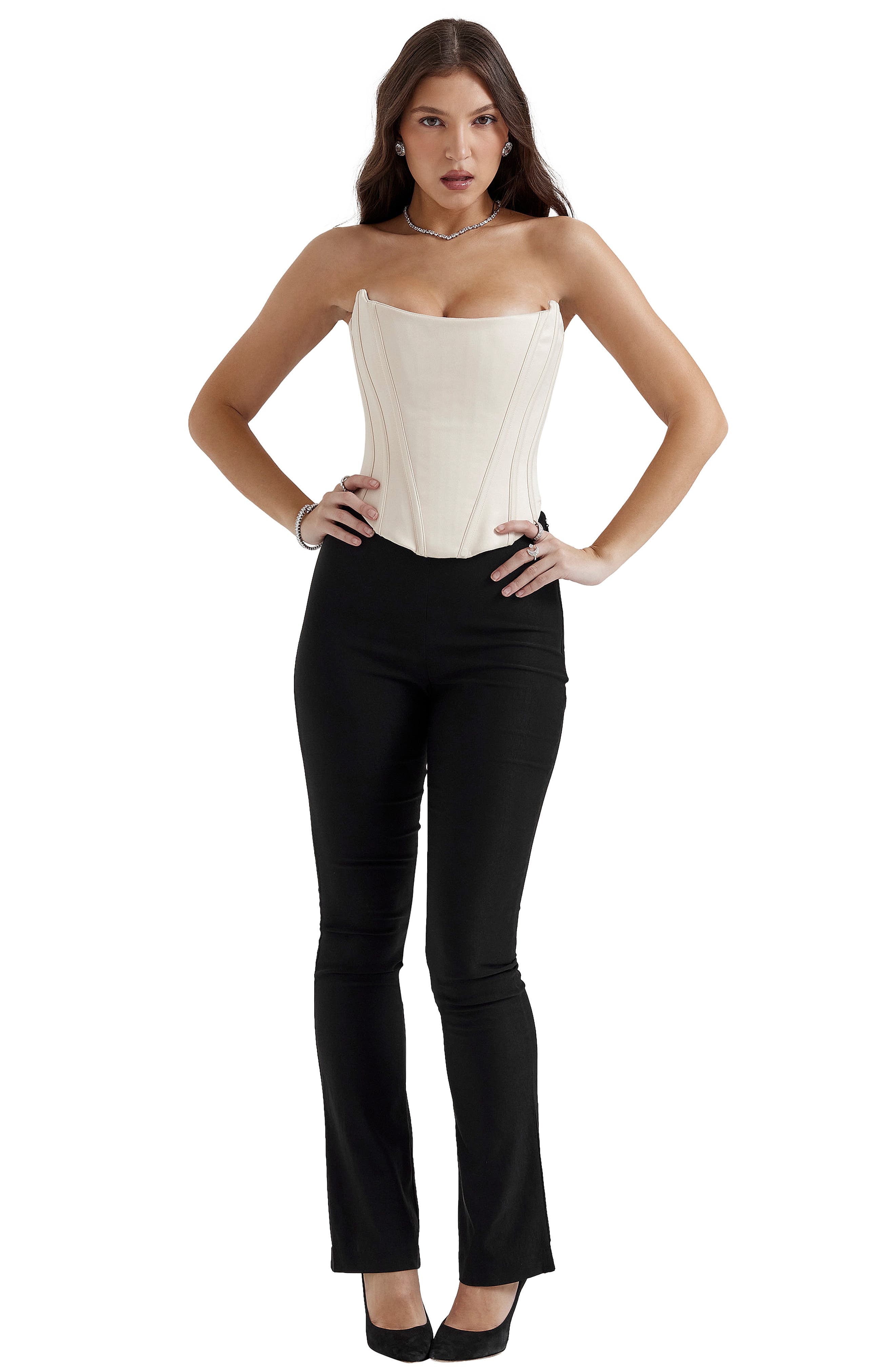 HOUSE OF CB Chicca Square Neck Corset Top, Nordstrom