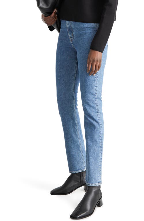 & Other Stories Favorite Cut Straight Leg Jeans in Vikas Blue