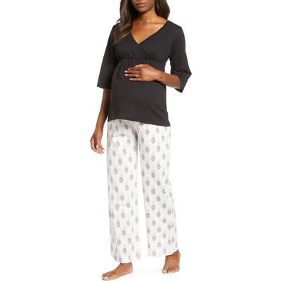 Belabumbum Maternity/nursing Pajamas, Black